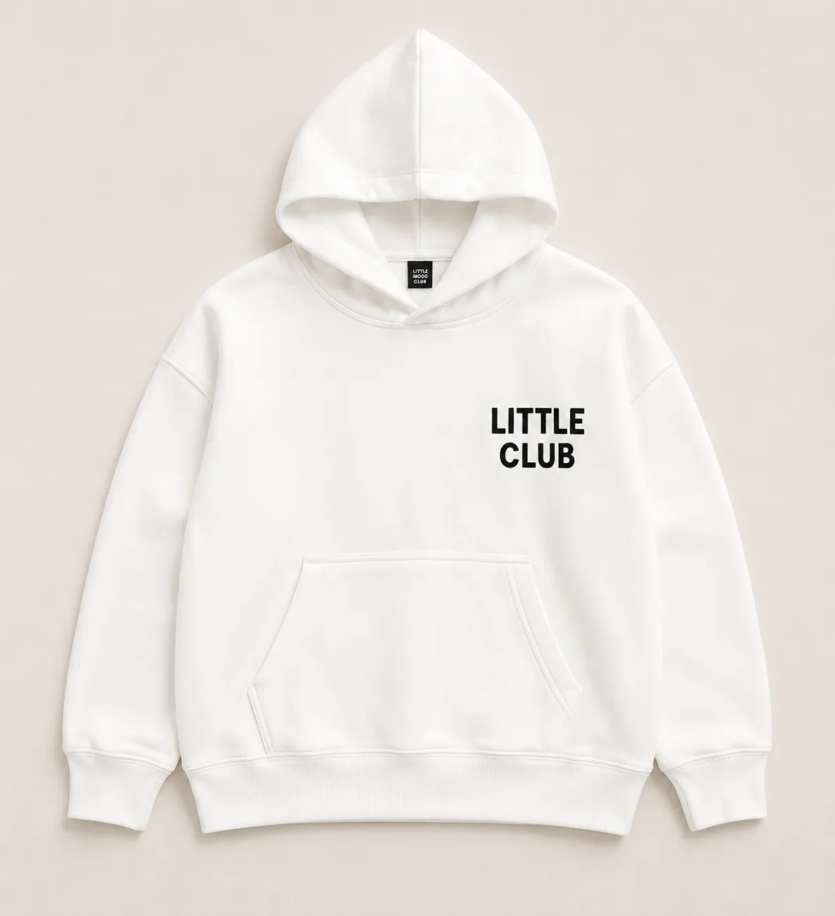 Little Club Hoodie - White