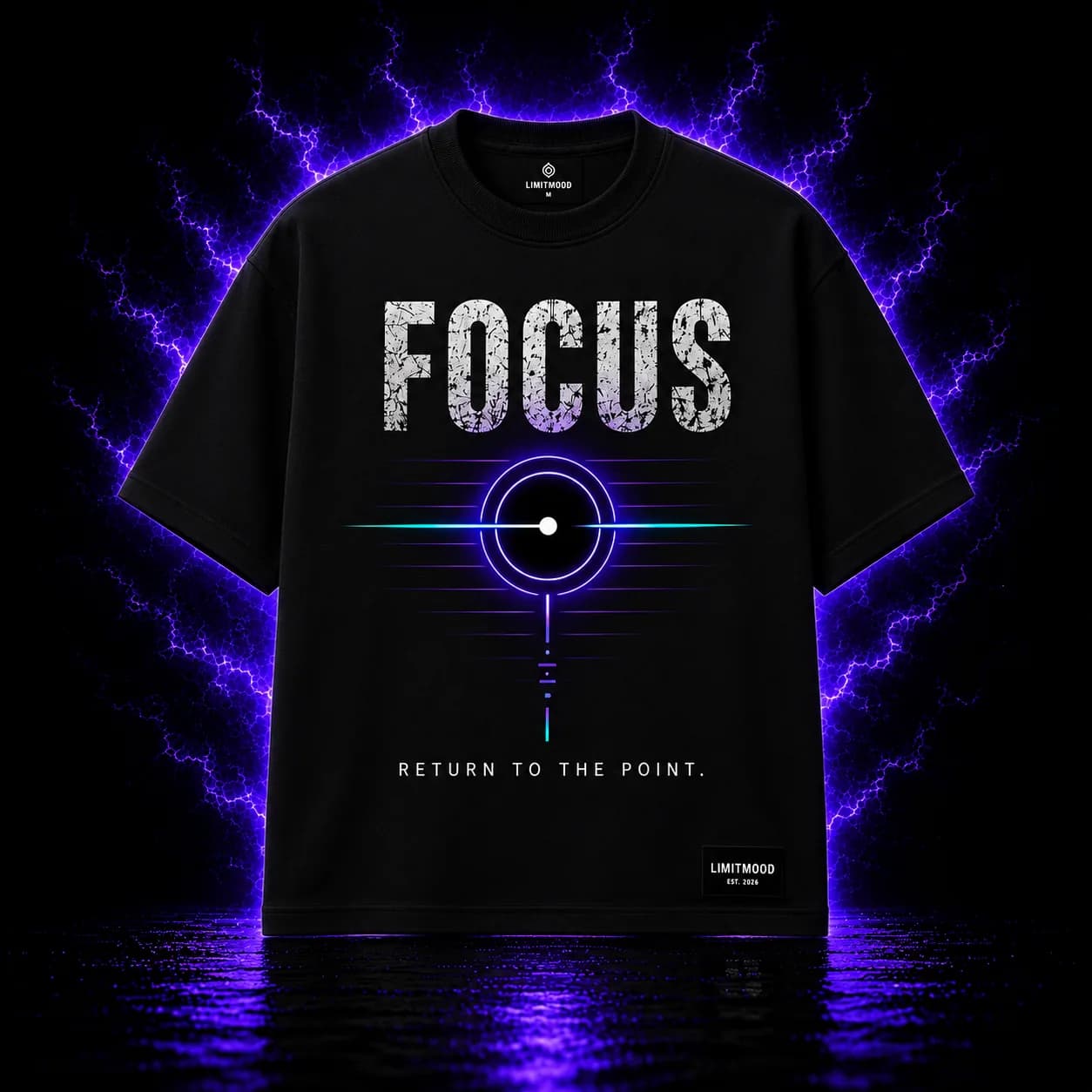 FOCUS Tee - Black